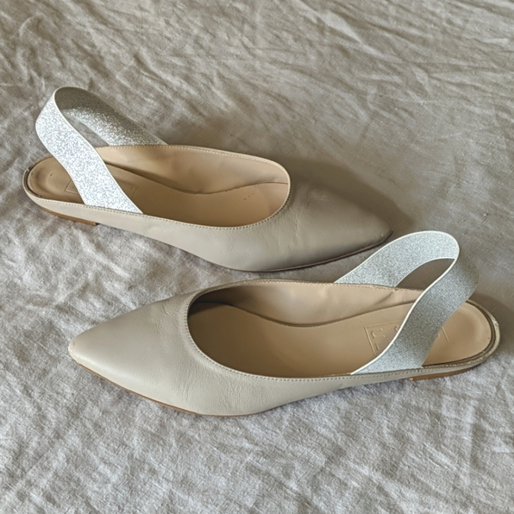 Re-soul leather slingback sandals